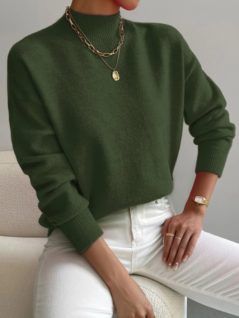Jordyn | Women's Mock Neck Sweater