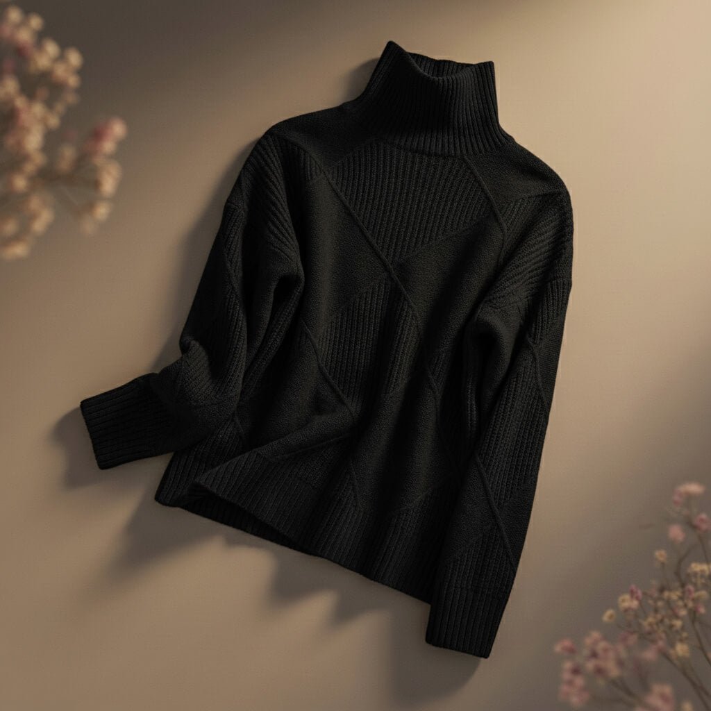 Camryn | Women's Merino Wool Turtleneck Sweater