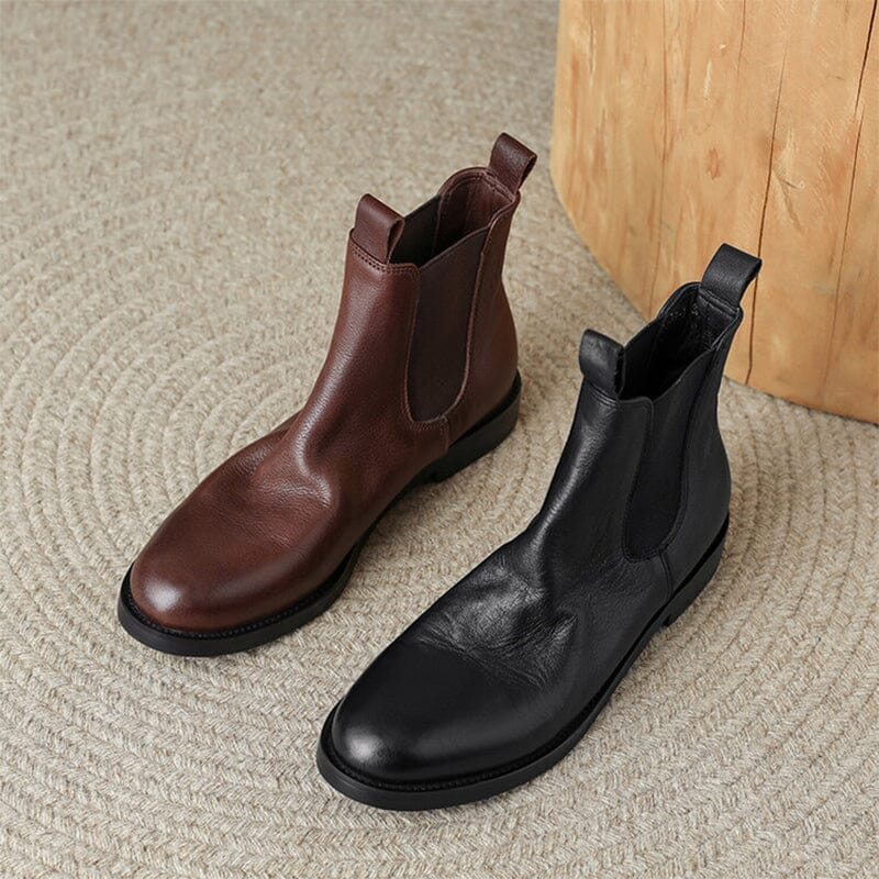 Charlotte | Women's Leather Chelsea Boots