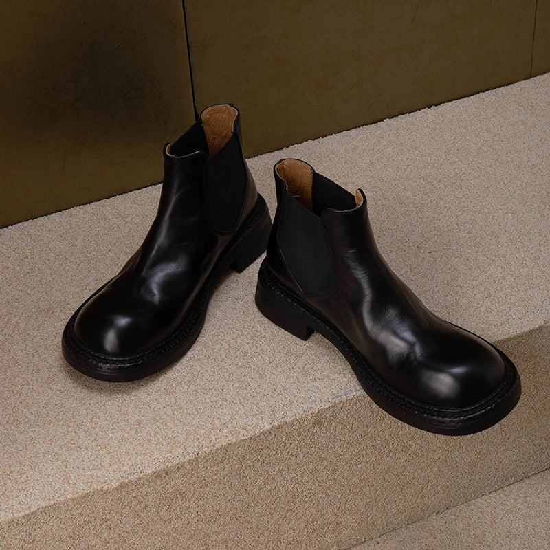 Emma | Women's Leather Chelsea Boots