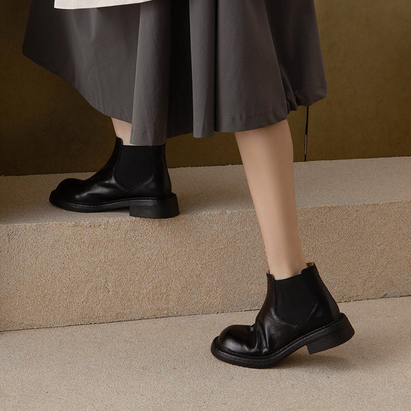 Emma | Women's Leather Chelsea Boots