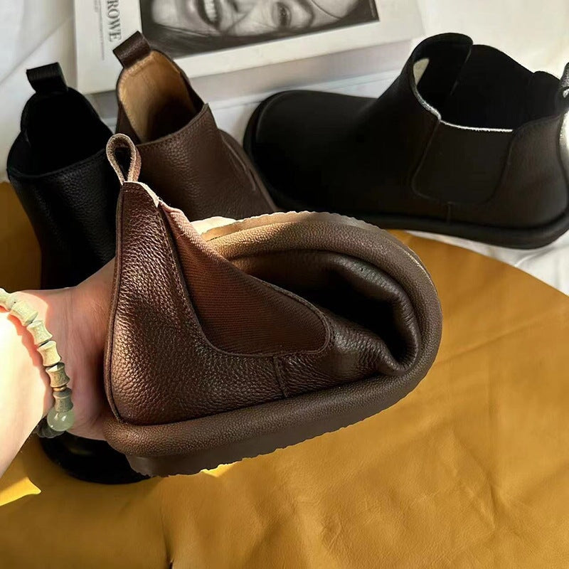 Evelyn | Women's Leather Chelsea Boots