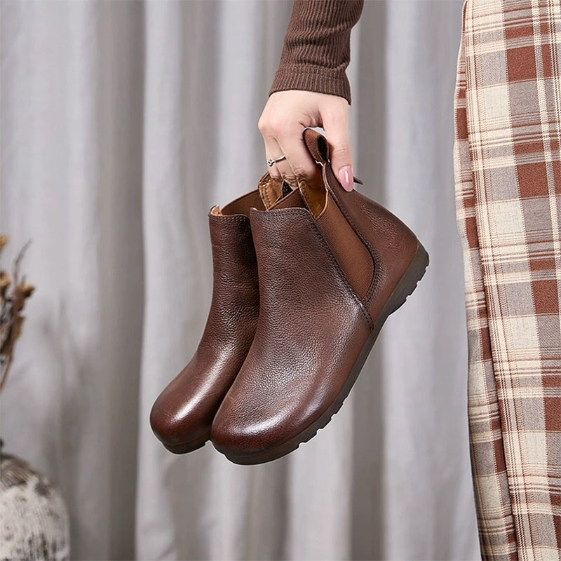 Mia | Women's Leather Chelsea Boots