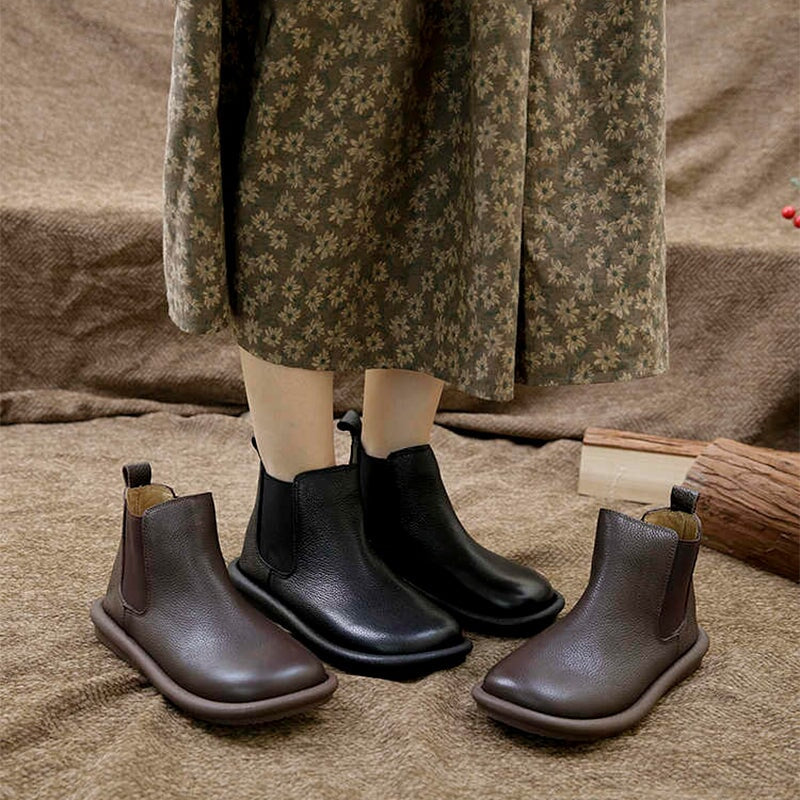 Evelyn | Women's Leather Chelsea Boots