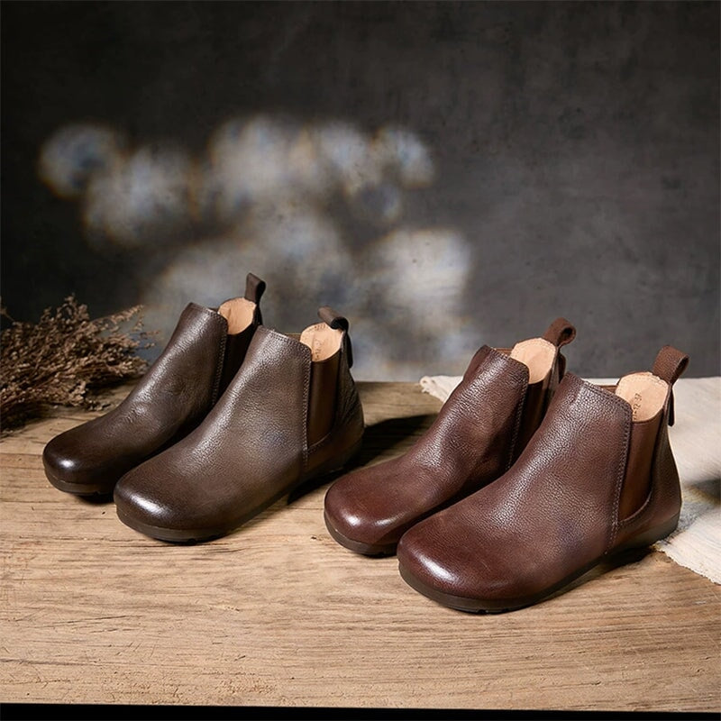 Mia | Women's Leather Chelsea Boots
