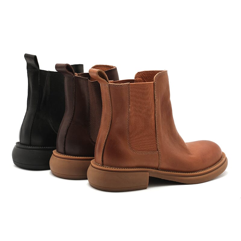 Olivia | Women's Leather Chelsea Boots
