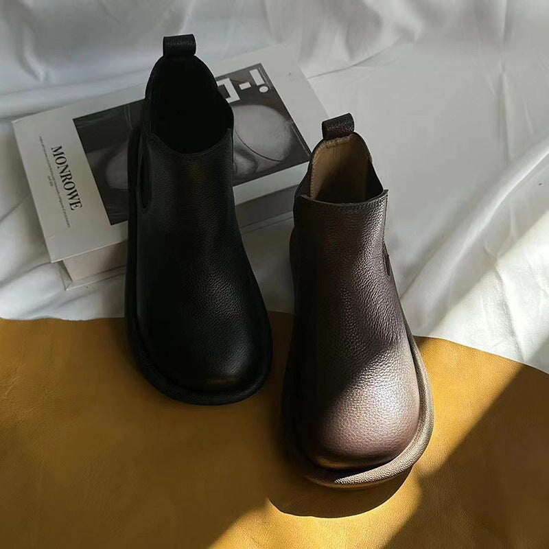 Evelyn | Women's Leather Chelsea Boots