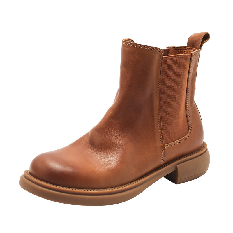 Olivia | Women's Leather Chelsea Boots