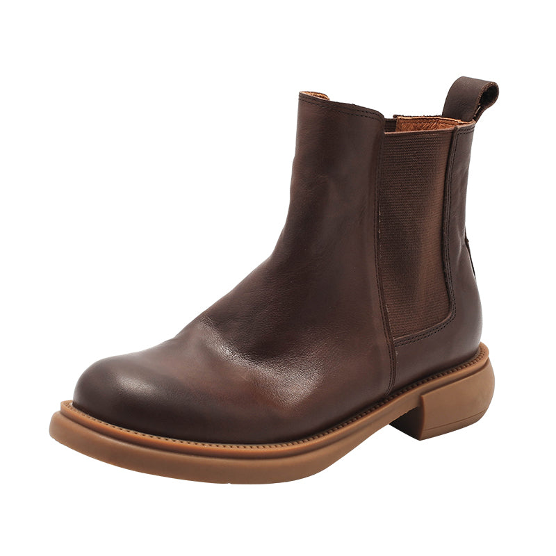 Olivia | Women's Leather Chelsea Boots