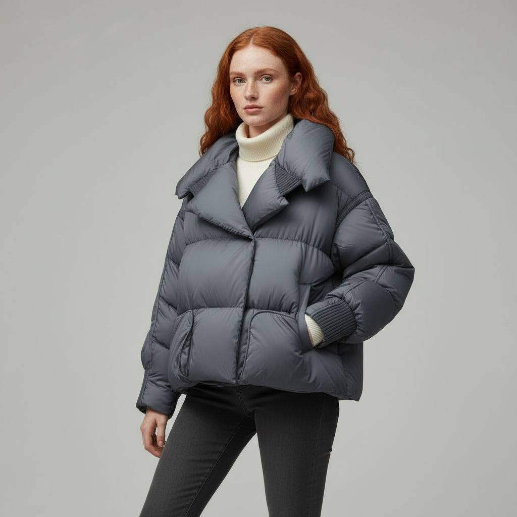 Canella Cropped Puffer Jacket