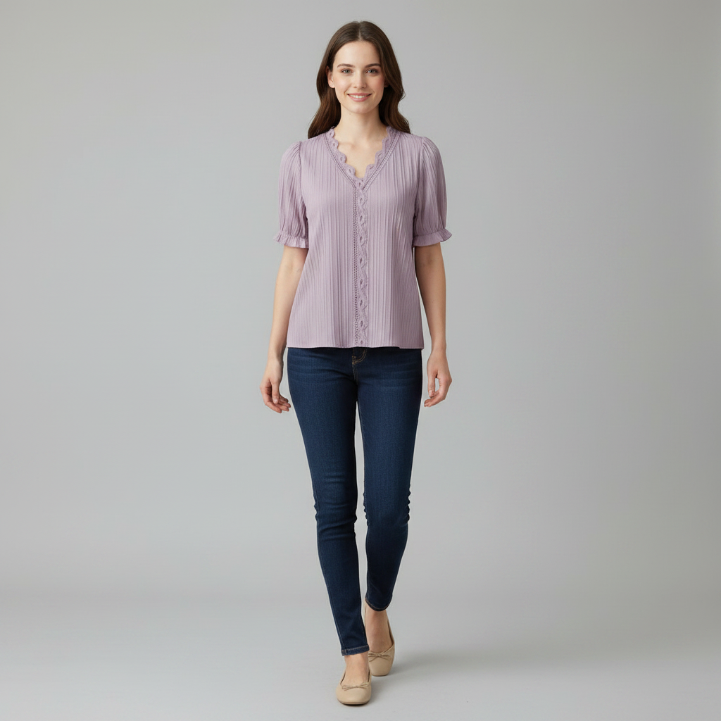 Astrid | Elegant Summer Blouse for Women