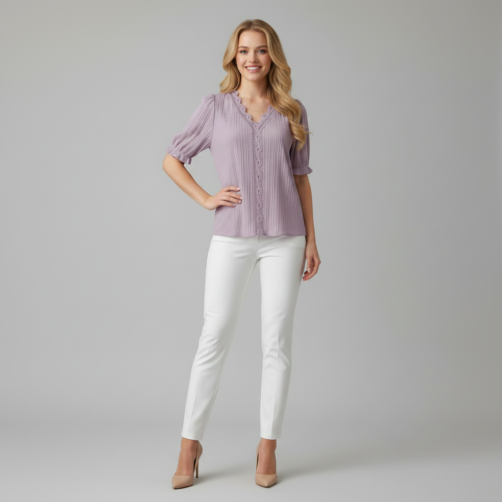 Astrid | Elegant Summer Blouse for Women