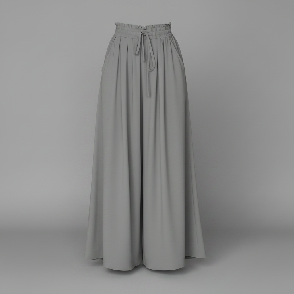 Elegant Black Trousers | Women's Casual Leisure Pants