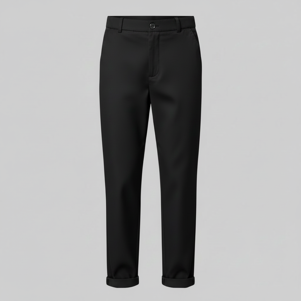 Elegant High Waist Women's Suit Trousers | Office Wear