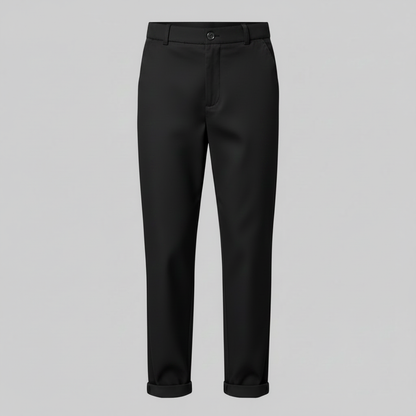 Elegant High Waist Women's Suit Trousers | Office Wear