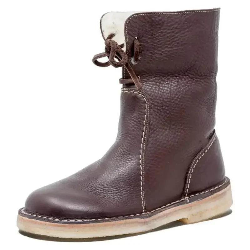Sophie | Women's Faux Fur Lined Winter Boots with Non-Slip Sole
