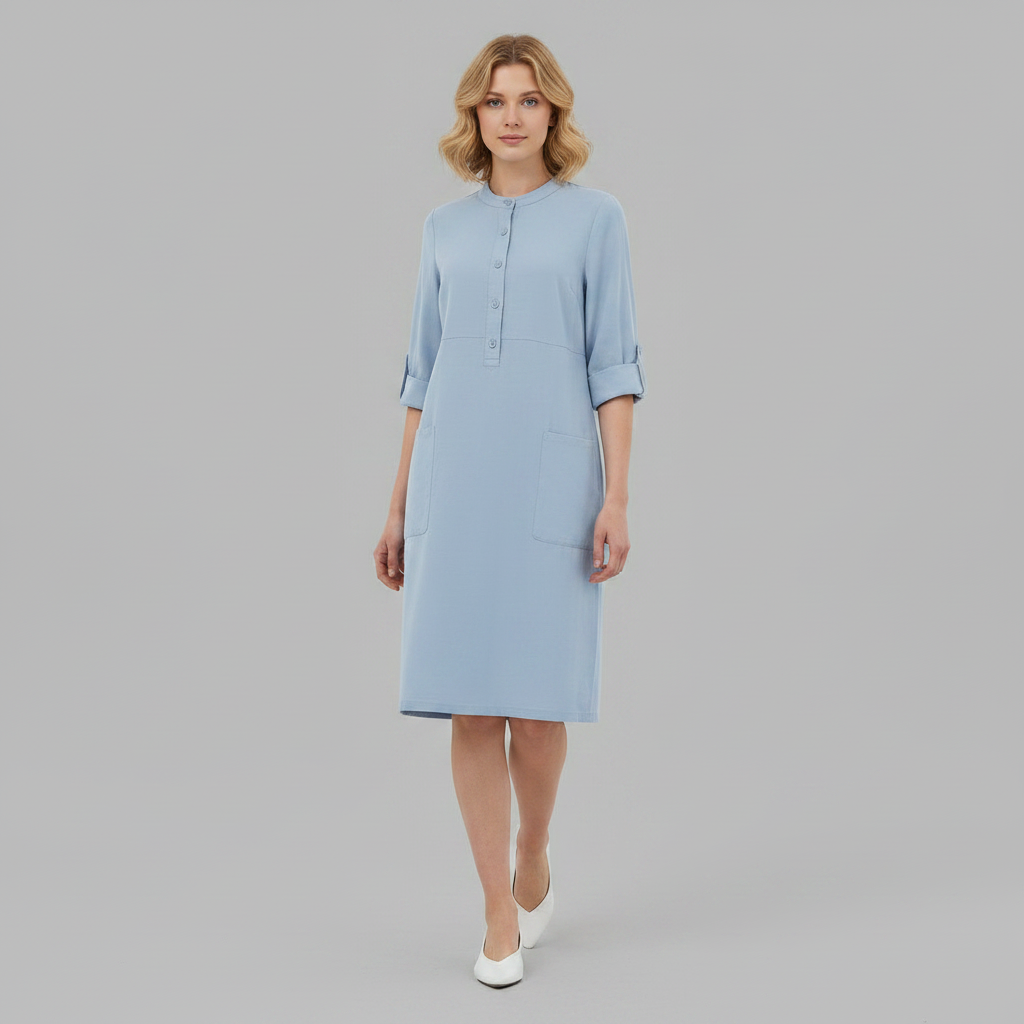 Tina | Women's Plus Size Leisure Dress in Soft Fabric
