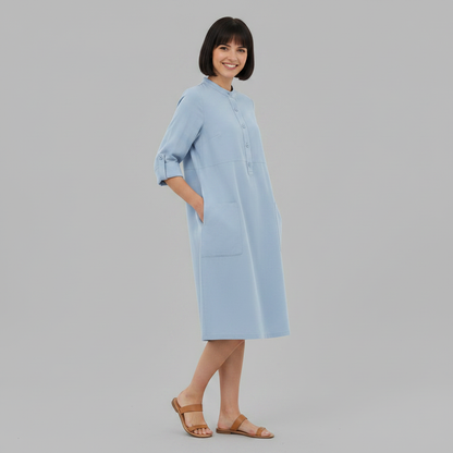 Tina | Women's Plus Size Leisure Dress in Soft Fabric