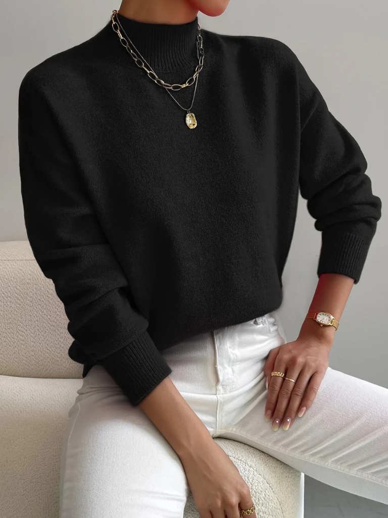 Jordyn | Women's Mock Neck Sweater