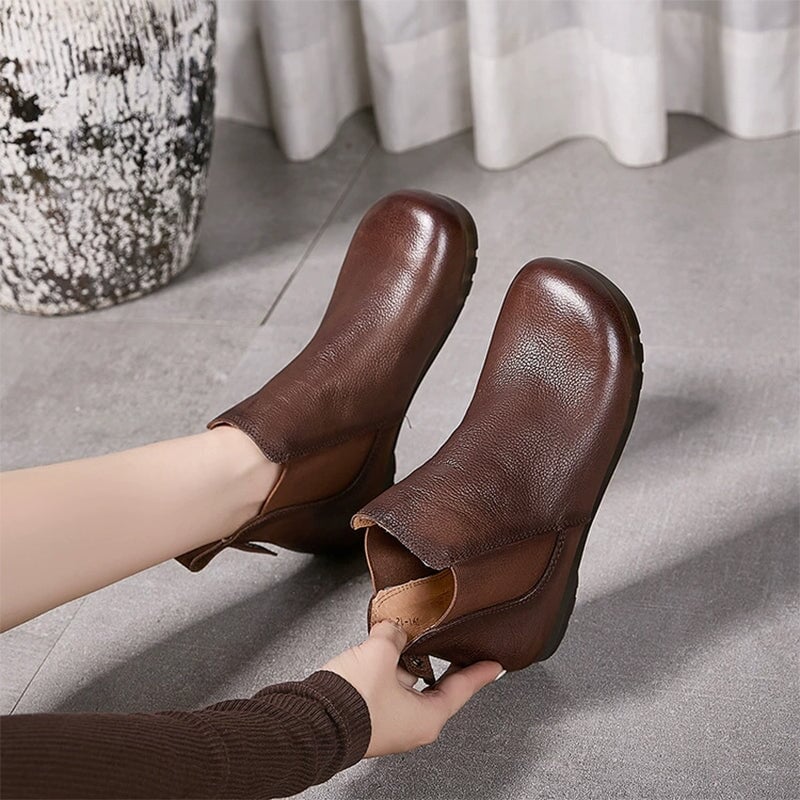Mia | Women's Leather Chelsea Boots