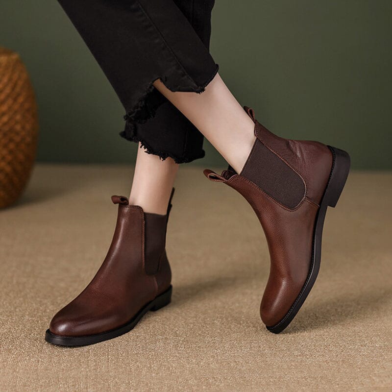 Charlotte | Women's Leather Chelsea Boots