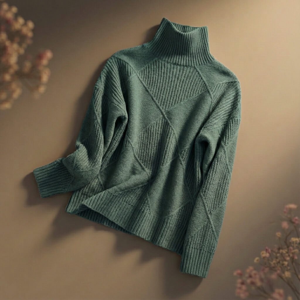 Camryn | Women's Merino Wool Turtleneck Sweater