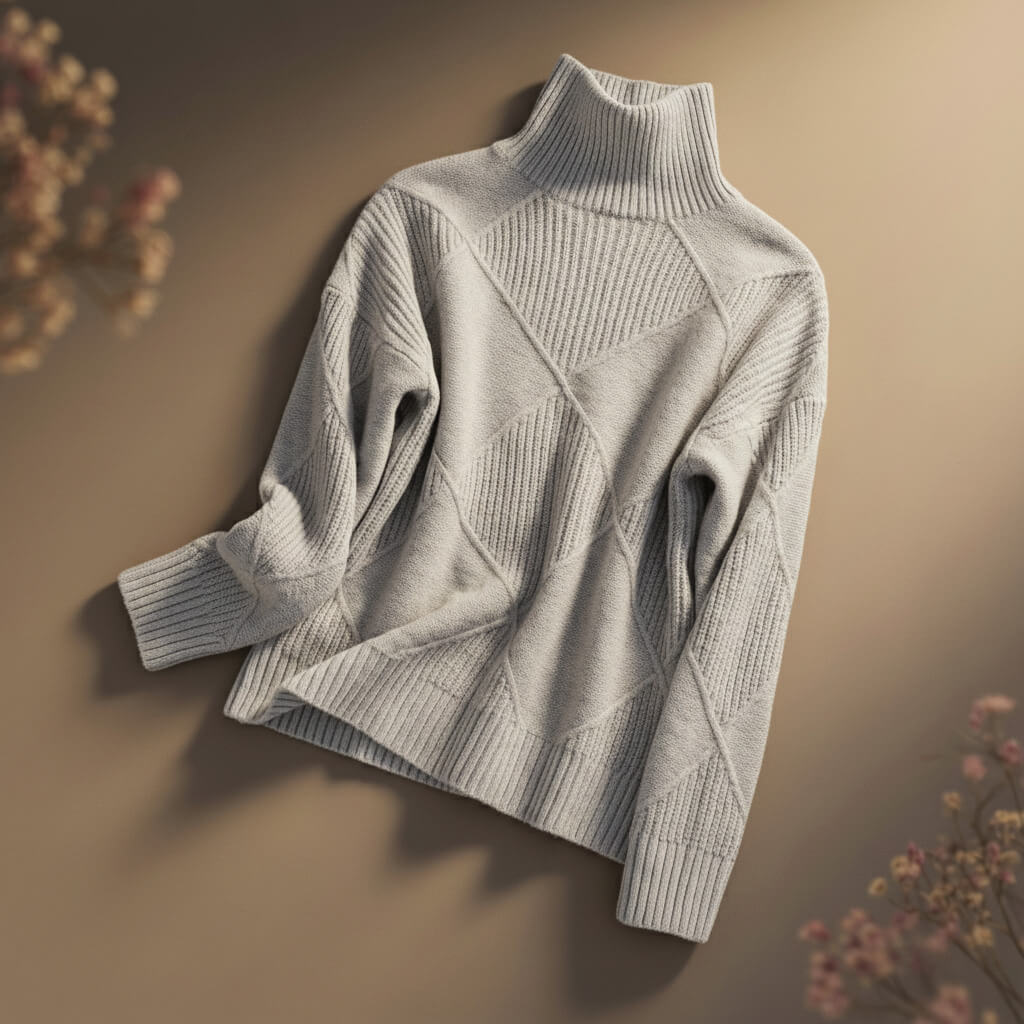 Camryn | Women's Merino Wool Turtleneck Sweater