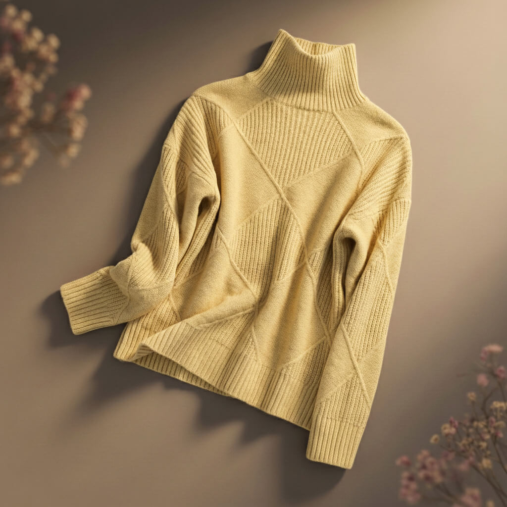Camryn | Women's Merino Wool Turtleneck Sweater
